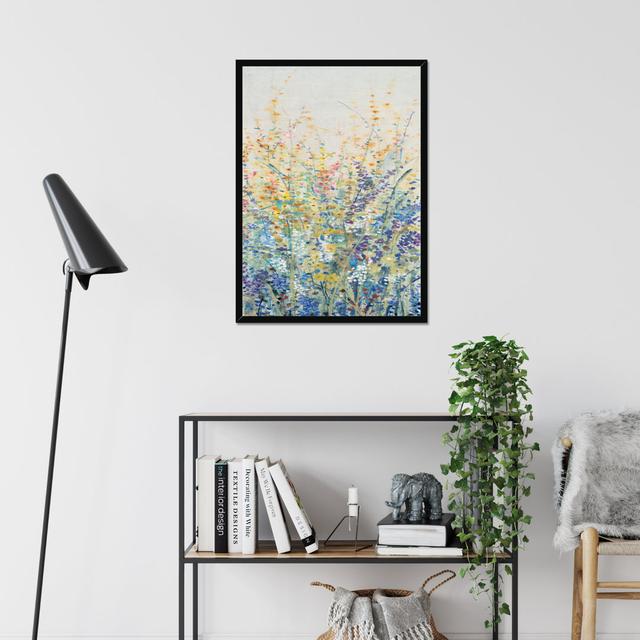 Wildflower Panel I by Timothy O' Toole - Wrapped Canvas Painting Print Fernleaf Format: Black Framed Paper Print, Size: 80cm H x 55cm W on Productcaster.