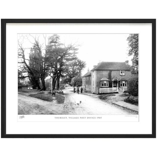 'Thursley, Village Post Office 1907' by Francis Frith - Picture Frame Photograph Print on Paper The Francis Frith Collection Size: 28cm H x 36cm W x 2 on Productcaster.