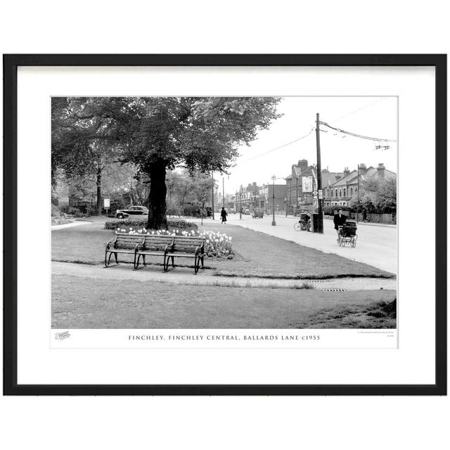 'Finchley, Finchley Central, Ballards Lane C1955' by Francis Frith - Picture Frame Photograph Print on Paper The Francis Frith Collection Size: 40cm H on Productcaster.