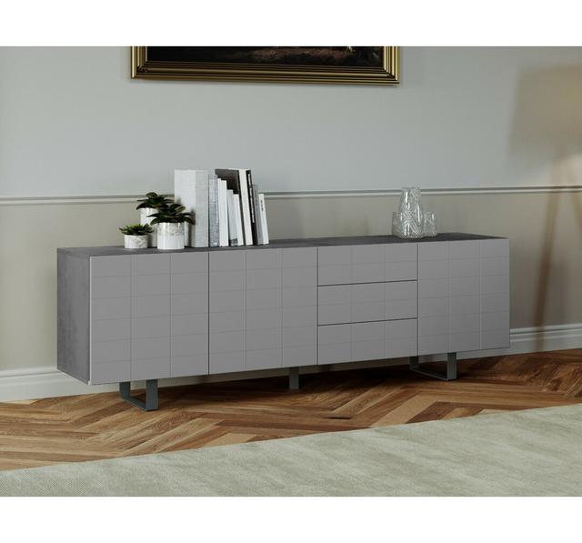 Sideboard Florenz Ebern Designs Farbe: beton on Productcaster.