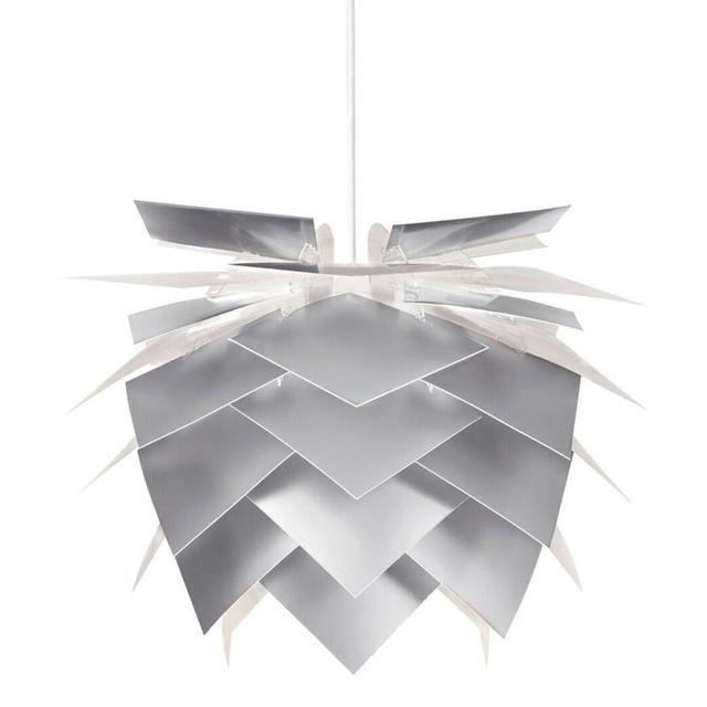 Pineapple 1-Light Novelty Pendant Dyberg Larsen Shade Colour: Alu Look on Productcaster.