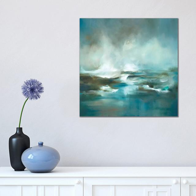 Breaking by Joanne Parent - Wrapped Canvas Painting Ophelia & Co. Size: 45.72cm H x 45.72cm W x 3.81cm D on Productcaster.