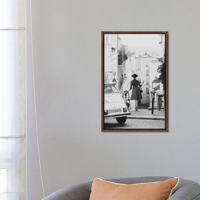 We'll Always Have Paris by Magdalena Martin - Photograph Print on Canvas Latitude Run Format: Classic Brown Wood Framed, Size: 66.04cm H x 45.72cm W x on Productcaster.