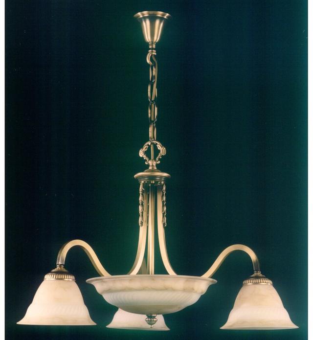 Denham 6-Light Shaded Chandelier Astoria Grand Finish: French Gold on Productcaster.