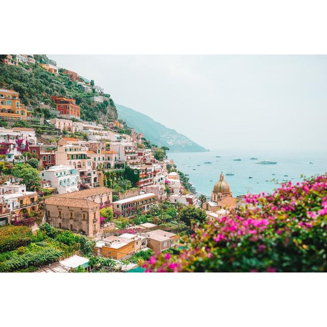 Mathilda Town Of Positano by Travnikovstudio - Wrapped Canvas Photograph 17 Stories Size: 30cm H x 46cm W x 3.8cm D on Productcaster.