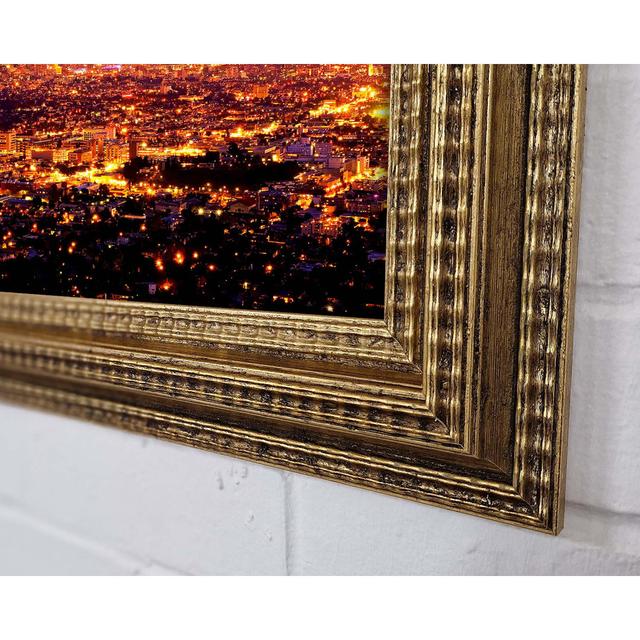 The City Of The Burning Lights - Print Bright Star Size: 59.1cm H x 84.1cm W x 3cm D on Productcaster.