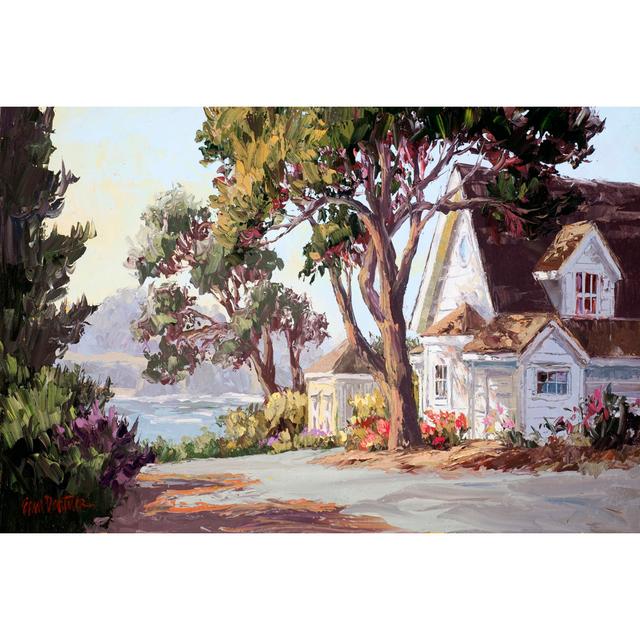 Sunny Side Street by Erin Dertner - Wrapped Canvas Art Prints Rosalind Wheeler Size: 51cm H x 76cm W x 3.8cm D on Productcaster.