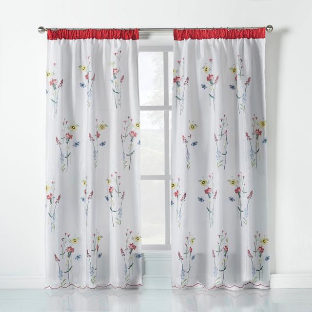 Springfield Taped Curtains Brambly Cottage Panel Size: 147 x 229 cm on Productcaster.