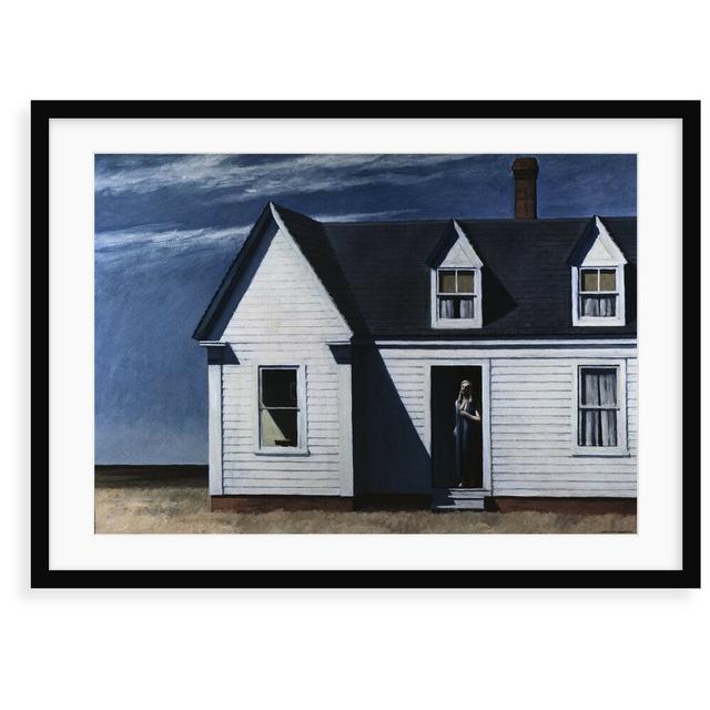 'High Noon' by Edward Hopper Painting Marlow Home Co. Size: 40 cm H x 50 cm W x 2.3 cm D, Format: Framed Paper on Productcaster.