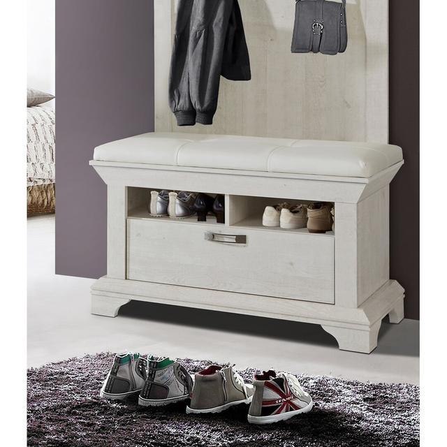 Aleisha Shoe Storage Bench Brambly Cottage on Productcaster.