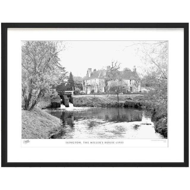 'Isington, the Miller's House C1955' by Francis Frith - Picture Frame Photograph Print on Paper The Francis Frith Collection Size: 40cm H x 50cm W x 2 on Productcaster.