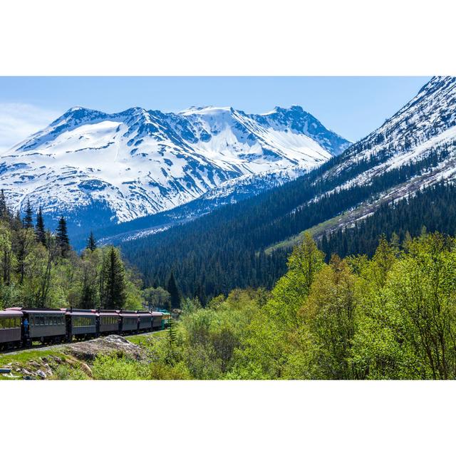 Tourist train returning from the canadian border Alpen Home Size: 30cm H x 46cm W x 3.8cm D on Productcaster.