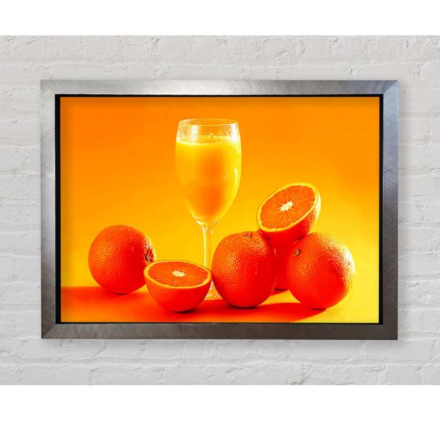 Breakfast Juice - Single Picture Frame Art Prints Bright Star Size: 59.7cm H x 84.1cm W x 3.4cm D on Productcaster.