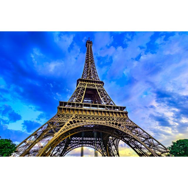 Eiffel Tower, Paris by Davidionut - Wrapped Canvas Print 17 Stories Size: 30cm H x 46cm W on Productcaster.