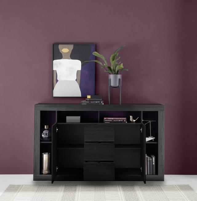 Adalgiso 172cm Sideboard Latitude Run Colour: Black on Productcaster.