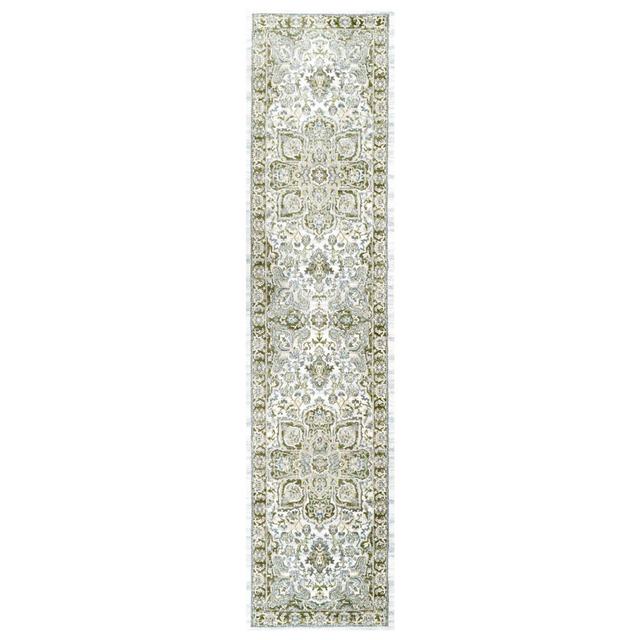 Olsen Power Loom Green Rug Latitude Vive Rug Size: Runner 60 x 240cm on Productcaster.