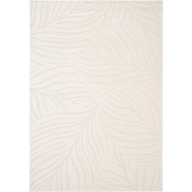 Masuo Solid Colour Machine Woven Cream Area Rug 17 Stories Rug Size: Rectangle 120 x 170cm on Productcaster.