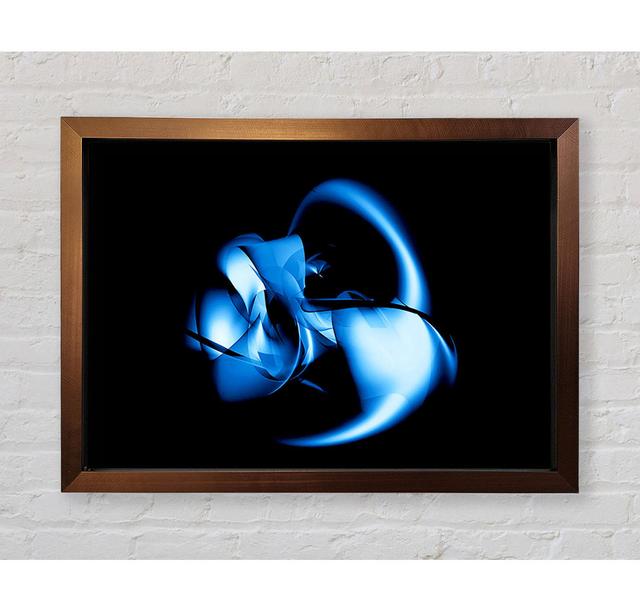 Liquid Metal Framed Print Ivy Bronx Size: 59.7cm H x 84.1cm W on Productcaster.