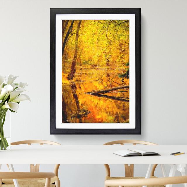 Autumn Forest Vol.1 - Picture Frame Graphic Art East Urban Home Frame Option: Black Framed, Size: 48cm H x 36cm W x 2cm D on Productcaster.