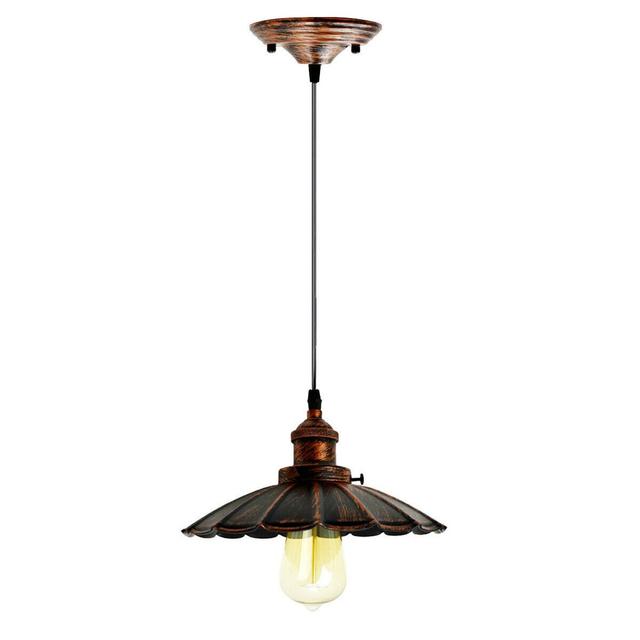 Northcrest 1 - Light Rustic Red Single Pendant Breakwater Bay on Productcaster.