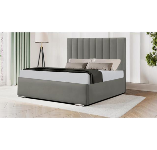 Grace Bed Latitude Run Colour: Chrome, Size: Super King (6') on Productcaster.