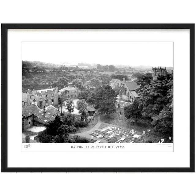 Halton, From Castle Hill C1955 - Single Picture Frame Print The Francis Frith Collection Size: 28cm H x 36cm W x 2.3cm D on Productcaster.