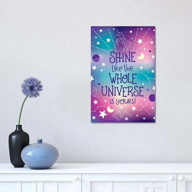 Everyday Stay Magical II by Ilis Aviles - Wrapped Canvas Graphic Art Happy Larry Size: 45.72cm H x 30.48cm W x 1.91cm D on Productcaster.