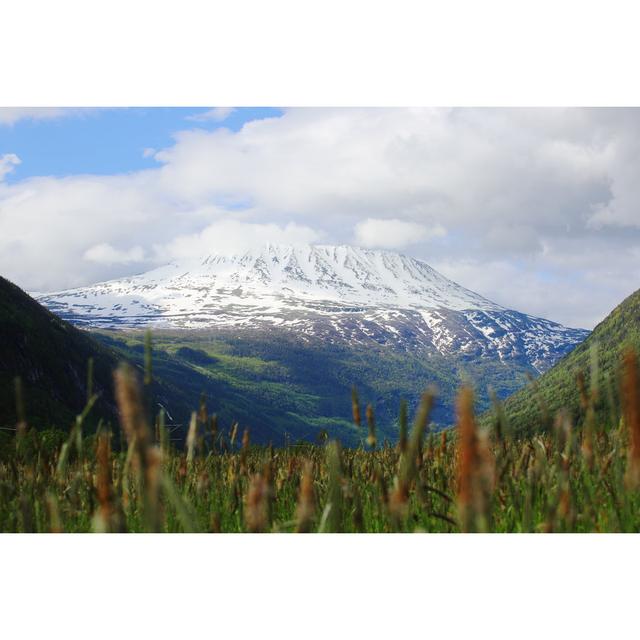 Mountain Gaustatoppen by Destillat - Wrapped Canvas Photograph Alpen Home Size: 20cm H x 30cm W on Productcaster.