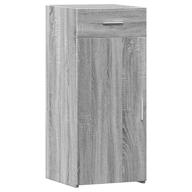 Vidaxl Sideboard Sonoma-Eiche 40X42,5X93 Cm Holzwerkstoff ModernMoments Farbe: Grau/Sonoma on Productcaster.