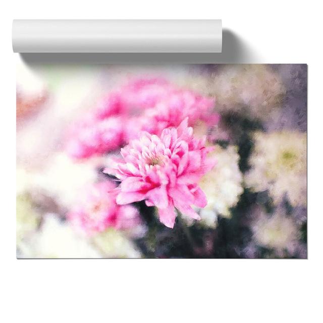 Pink and White Flowers - Unframed Graphic Art East Urban Home Size: 21cm H x 30cm W x 0.1cm D on Productcaster.