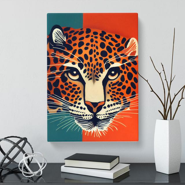 CAN-V0523-1339X Leopard Ornament - Wrapped Canvas Print Latitude Vive Size: 60cm H x 40cm W x 3cm D on Productcaster.