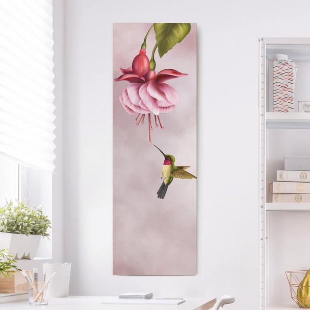 Wrapped Canvas Print East Urban Home Size: 90cm H x 30cm W x 2cm D on Productcaster.