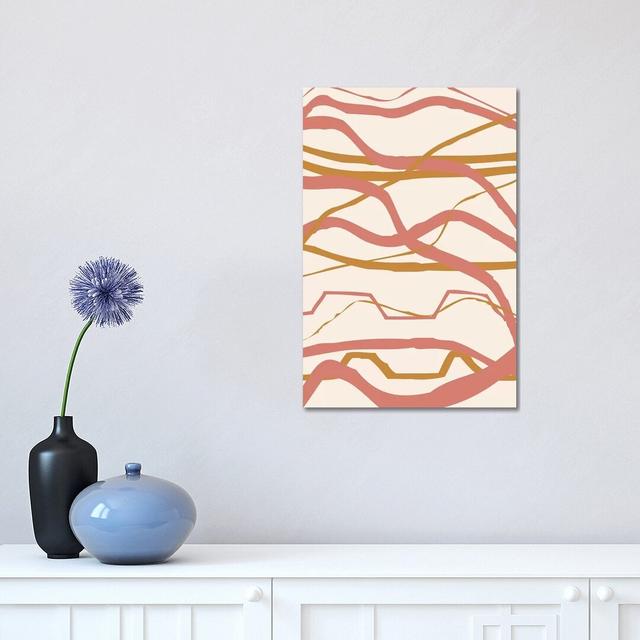 Warm Sunset III by Jessica Bruggink - Wrapped Canvas Art Prints Metro Lane Size: 45.72cm H x 30.48cm W on Productcaster.