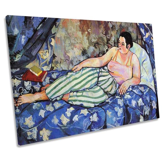 Suzanne Valadon The Blue Room Picture CANVAS WALL ART Print Rosalind Wheeler Size: 91.4cm H x 137.2cm W x 4cm D on Productcaster.