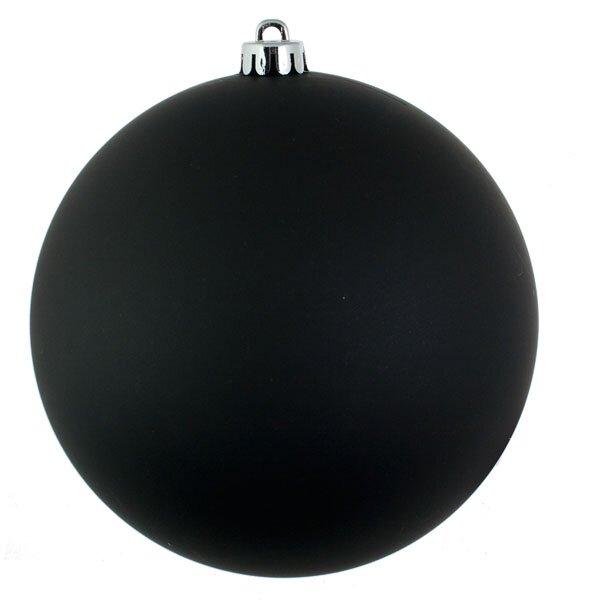 Bauble (Set of 3) The Seasonal Aisle Colour: Black, Size: 25cm H x 25cm W on Productcaster.