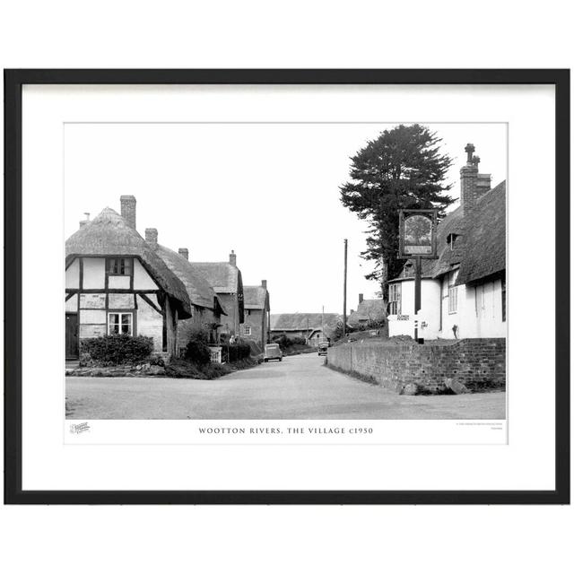 Wootton Rivers, The Village C1950 - Single Picture Frame Print The Francis Frith Collection Size: 45cm H x 60cm W x 2.3cm D on Productcaster.