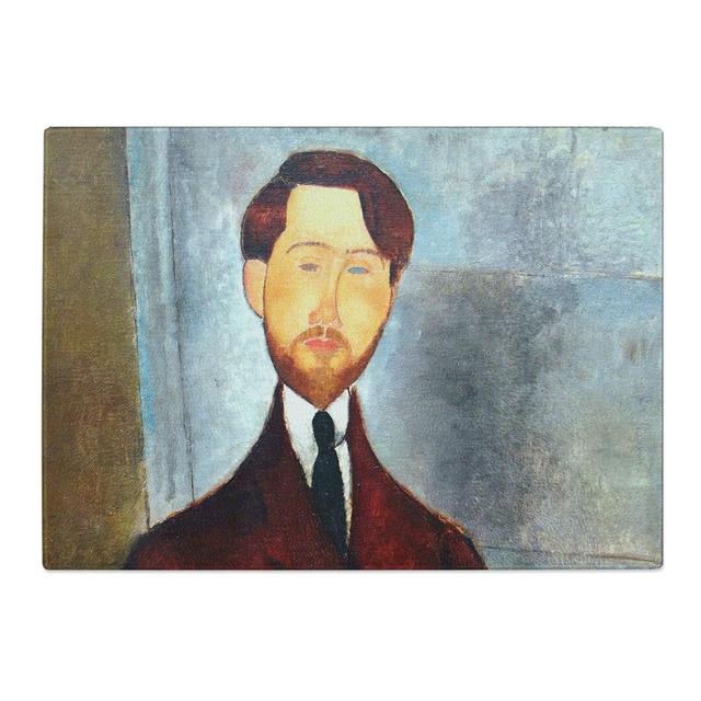 Leopolda Zborovskogo by Amedeo Modigliani Chopping Board East Urban Home Size: 20cm W x 28.5cm L on Productcaster.