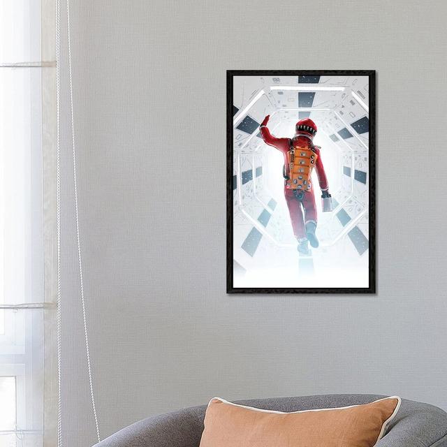 2001 Space Odyssey by Nikita Abakumov - Print on Canvas 17 Stories Size: 66.04cm H x 45.72cm W x 3.81cm D, Format: Black Framed Canvas on Productcaster.