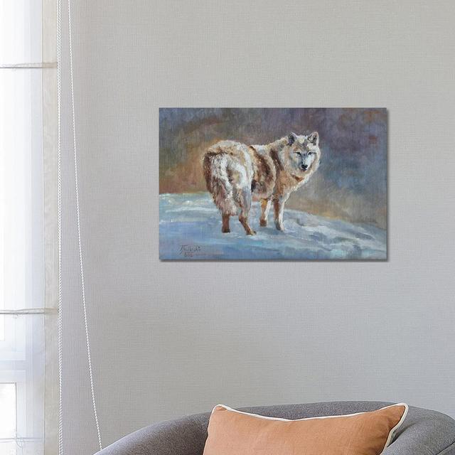 Snow Blonde by Jan Perley - Wrapped Canvas Gallery-Wrapped Canvas Giclée Alpen Home Size: 45.72cm H x 66.04cm W x 1.9cm D on Productcaster.