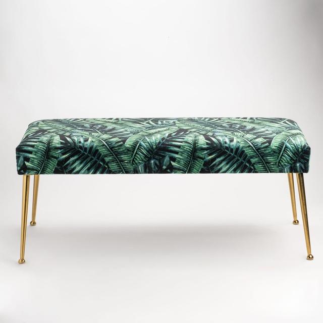 Whitehurst Upholstered Bench Pergo Classics Size: H40 x W100 x D40cm on Productcaster.