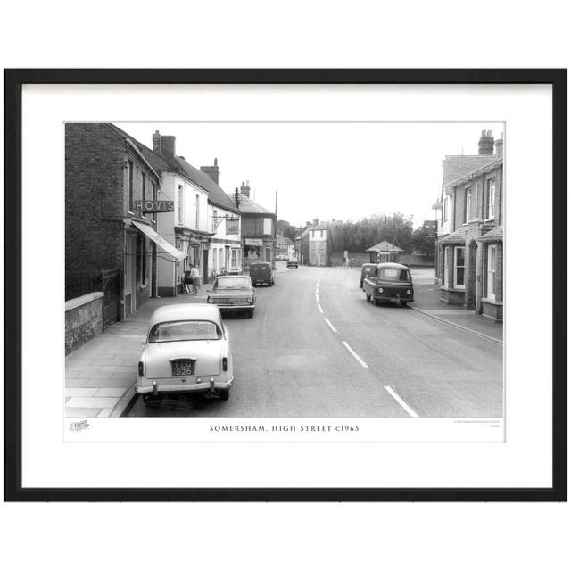 Somersham, High Street C1965 by Francis Frith - Single Picture Frame Print The Francis Frith Collection Size: 40cm H x 50cm W x 2.3cm D on Productcaster.