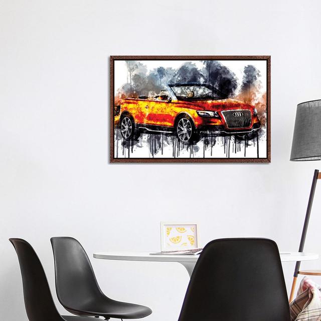 Car Audi Cross Cabriolet Quattro by Sissy Angelastro - Gallery-Wrapped Canvas Giclée on Canvas Trent Austin Design Size: 66.04cm H x 101.6cm W x 3.81c on Productcaster.