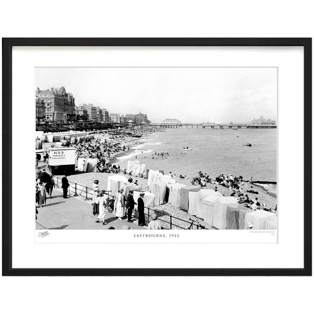 'Eastbourne, 1925' by Francis Frith - Picture Frame Photograph Print on Paper The Francis Frith Collection Size: 40cm H x 50cm W x 2.3cm D on Productcaster.