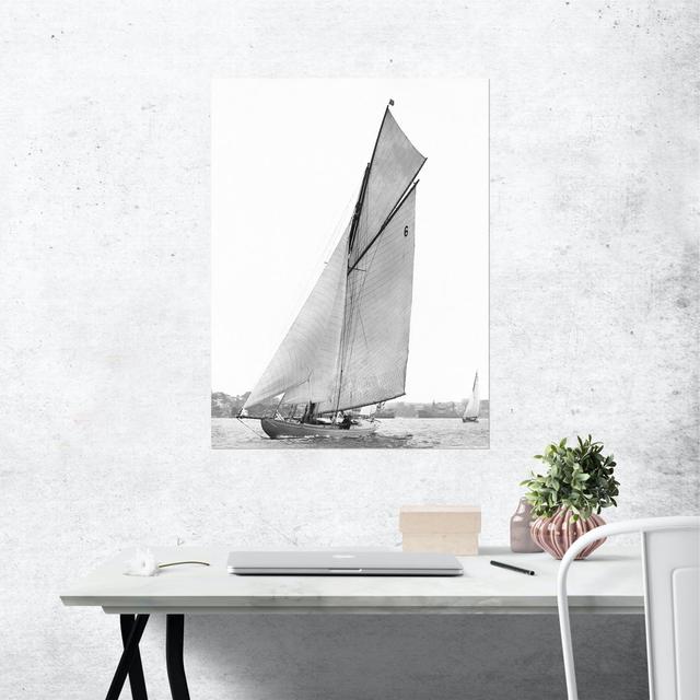 Kunstdruck Sailing in Sydney Harbour Longshore Tides Größe: 100 cm H x 70 cm B on Productcaster.