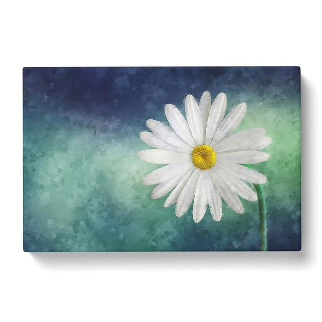 White Daisy Vol.2 - Wrapped Canvas Graphic Art East Urban Home Size: 50cm H x 76cm W x 3cm D on Productcaster.