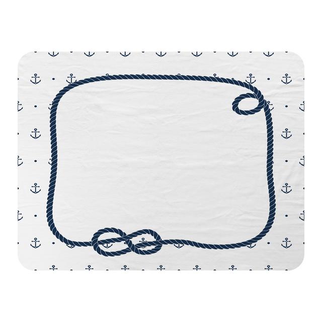 Scandia Rope Doodle Designer Blanket East Urban Home on Productcaster.