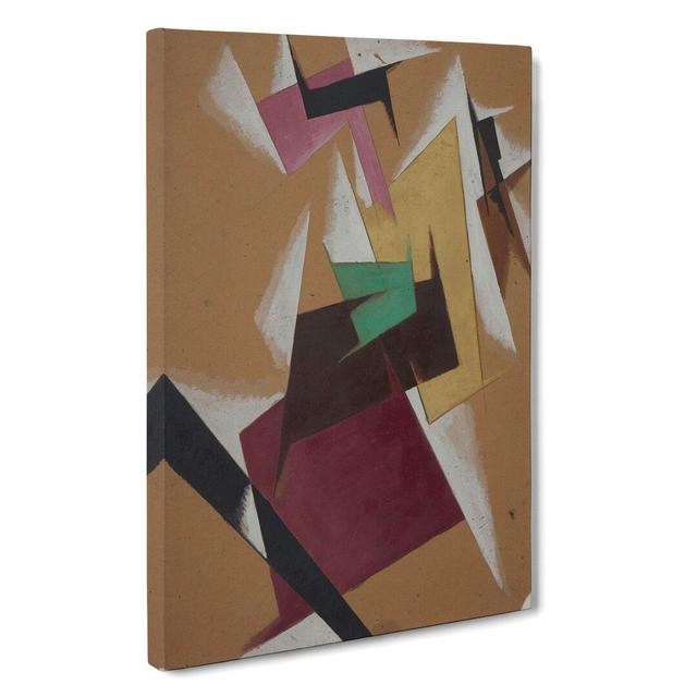 Composition Vol.13 by Lyubov Popova - Wrapped Canvas Painting East Urban Home Size: 50cm H x 35cm W x 3cm D on Productcaster.