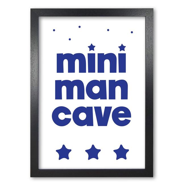 Mini Man Cave - Print East Urban Home Size: 85 cm H x 60 cm W x 1 cm D, Format: No Frame on Productcaster.