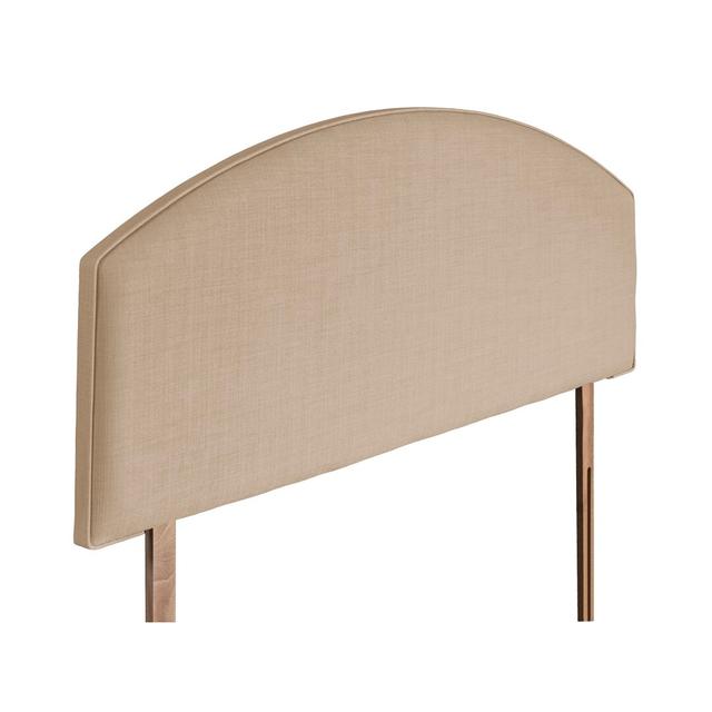 Baconton Upholstered Headboard Brambly Cottage Colour: Beige, Size: Double (4'6) on Productcaster.