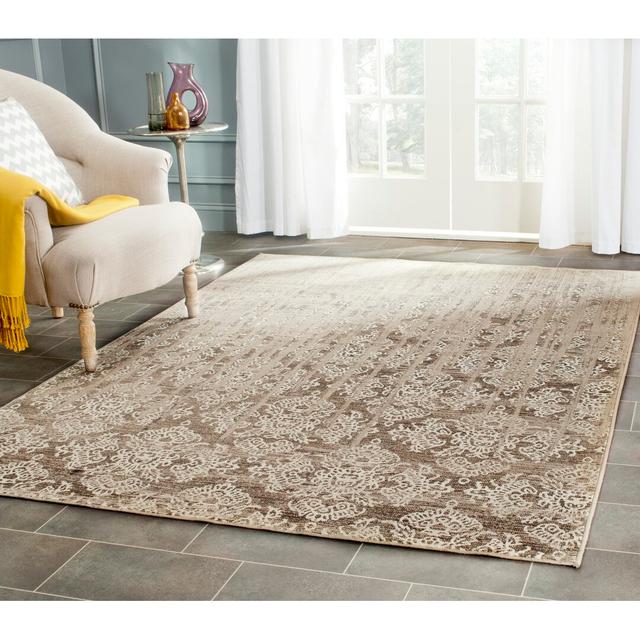 Paulson Machine Woven Brown Area Rug Latitude Vive Rug Size: Rectangle 99 x 170cm on Productcaster.